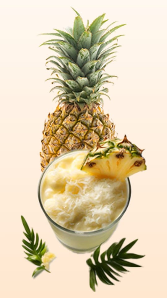 Abacacaxi cremoso